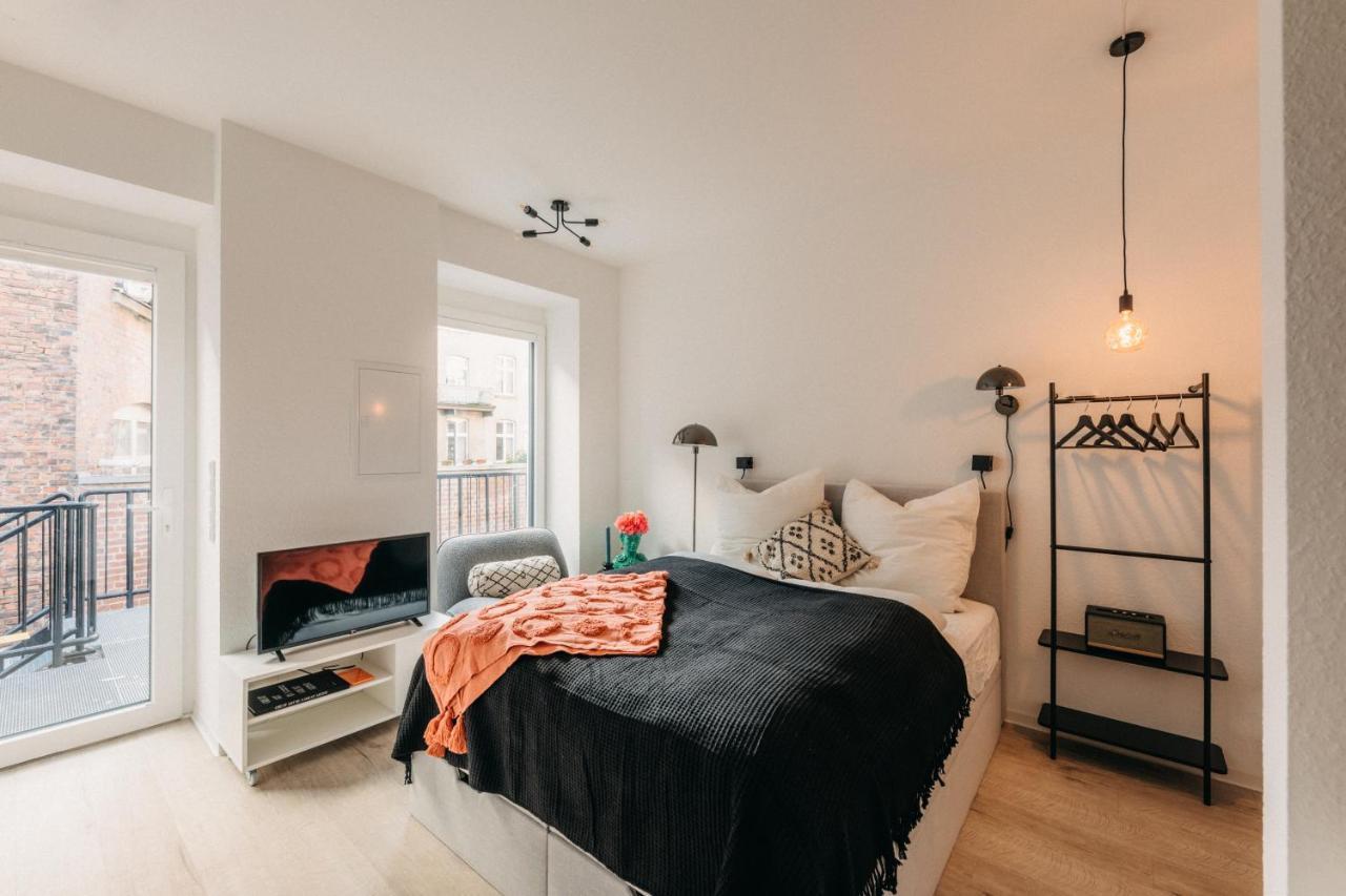 Duesseldorf Boutique-Style Studioapartments Luaran gambar