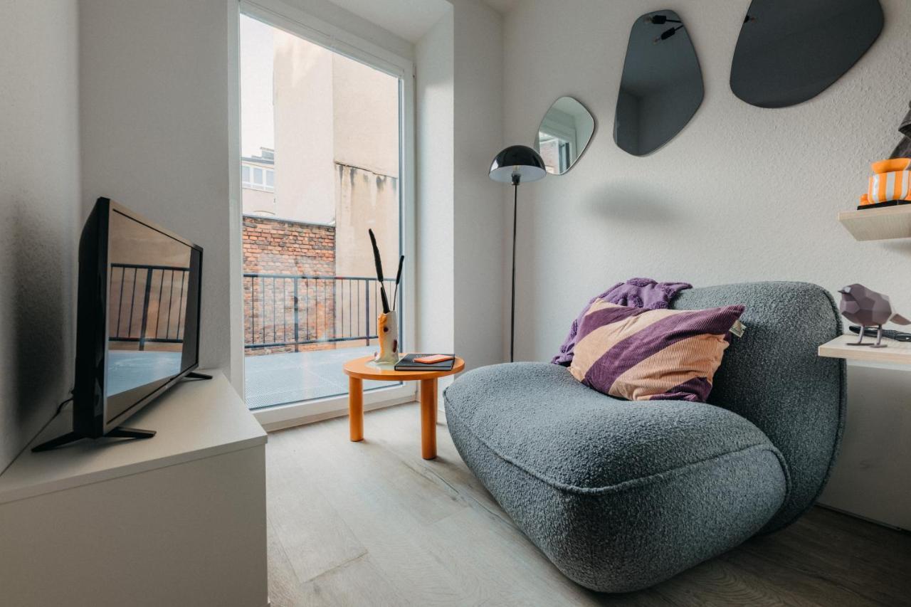 Duesseldorf Boutique-Style Studioapartments Luaran gambar