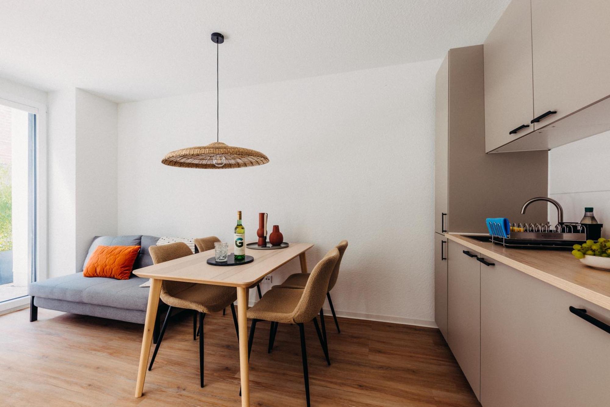 Duesseldorf Boutique-Style Studioapartments Luaran gambar