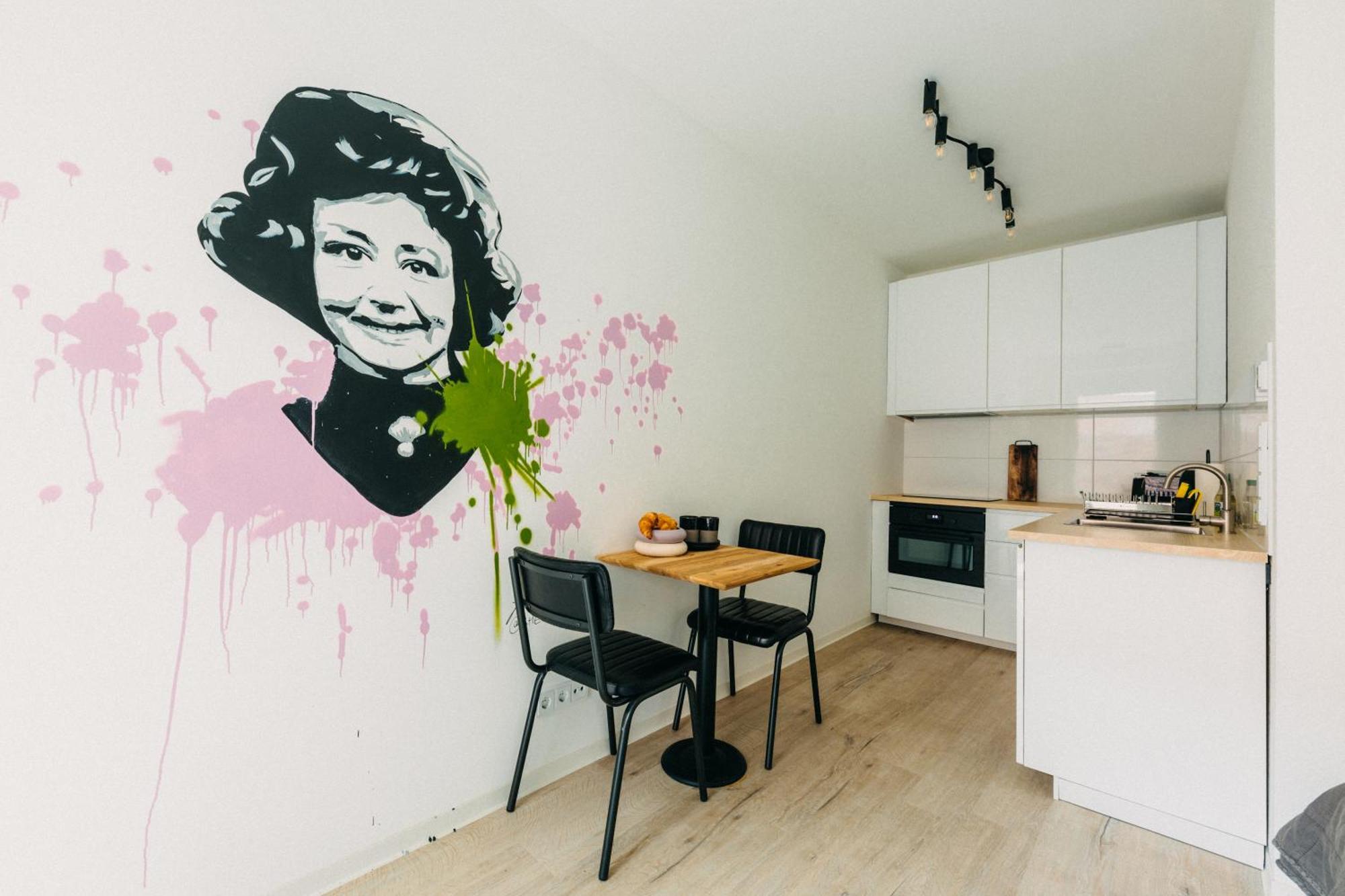 Duesseldorf Boutique-Style Studioapartments Luaran gambar