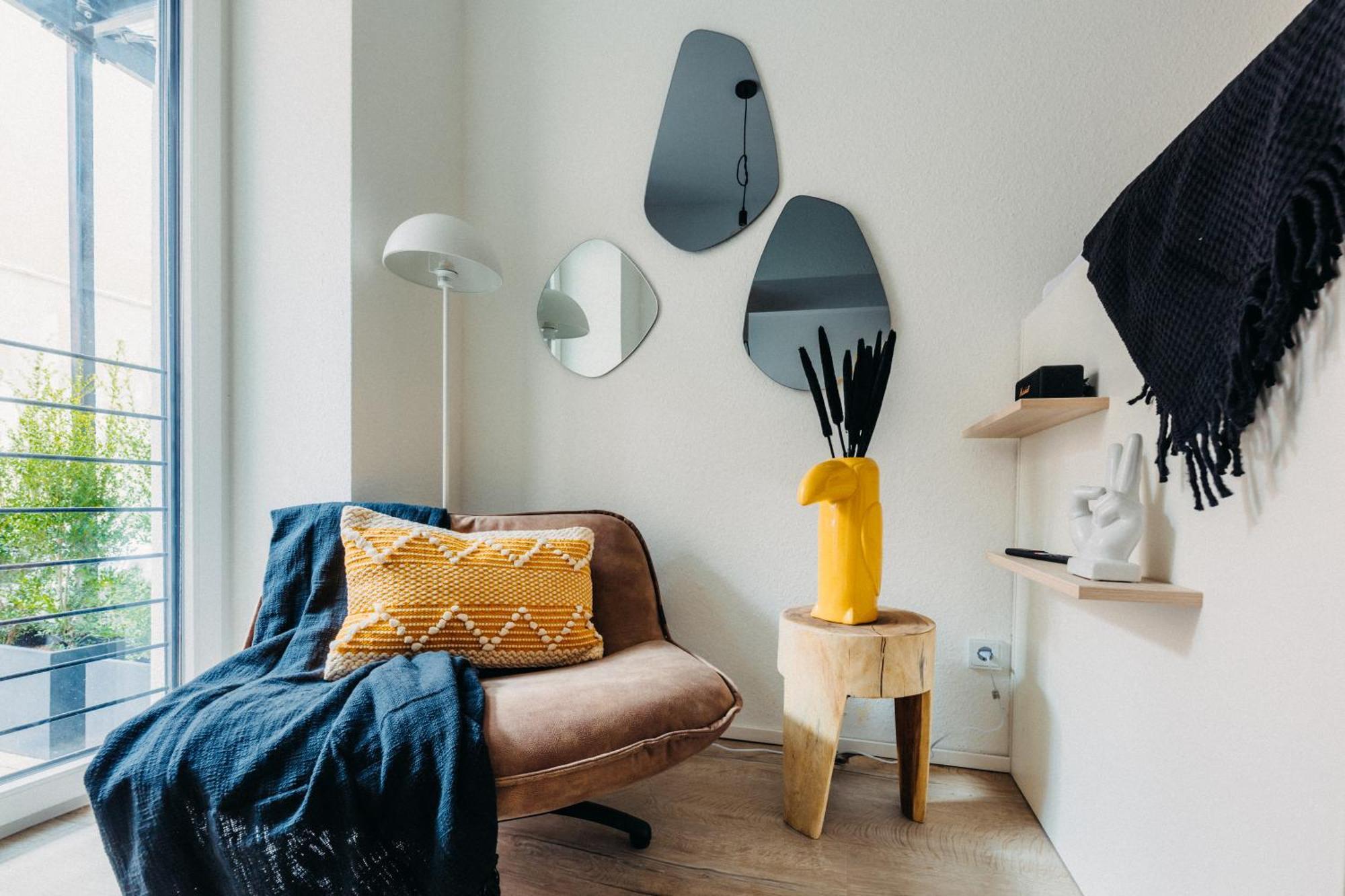 Duesseldorf Boutique-Style Studioapartments Luaran gambar