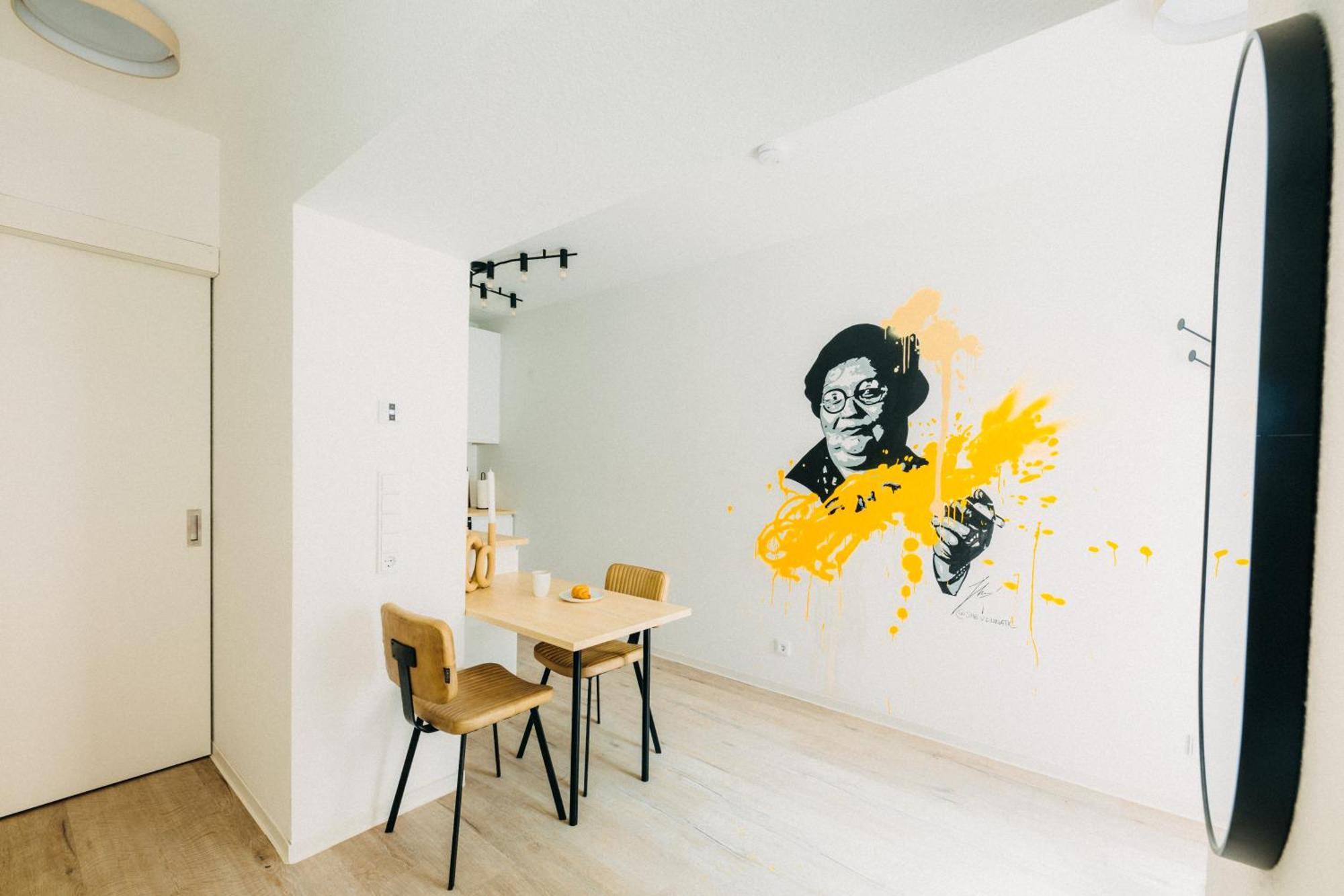 Duesseldorf Boutique-Style Studioapartments Luaran gambar